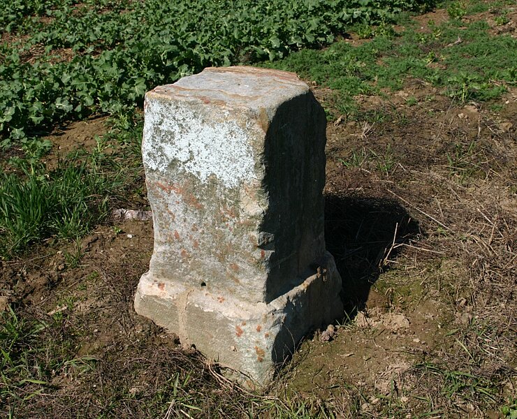 Rothschönberger Stolln - Lichtloch VI / Meridianstein (WFE GmbH Annaberg-Buchholz)