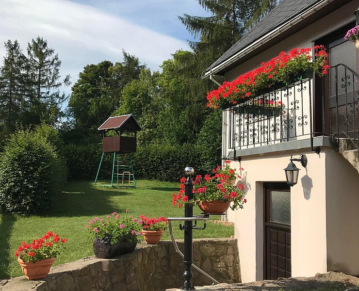 Eingang Ferienwohnung ()