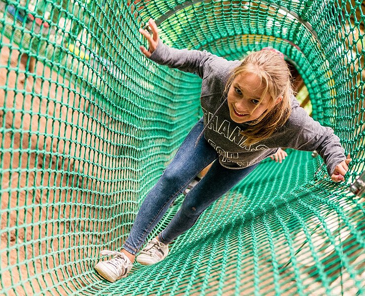 Kletterlabyrinth m Erlebnisberg Altenberg (Phillip Maethner)