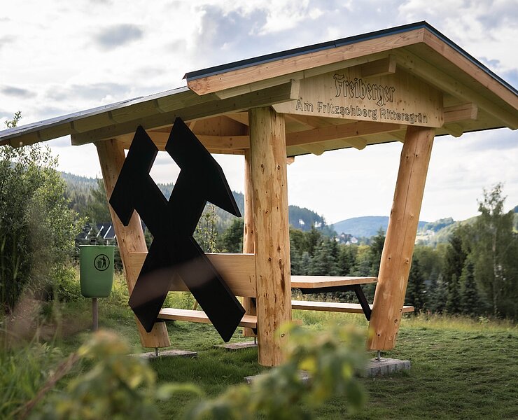 Freiberger Rastmöglichkeit in Rittersgrün (Tobias Rudelt)