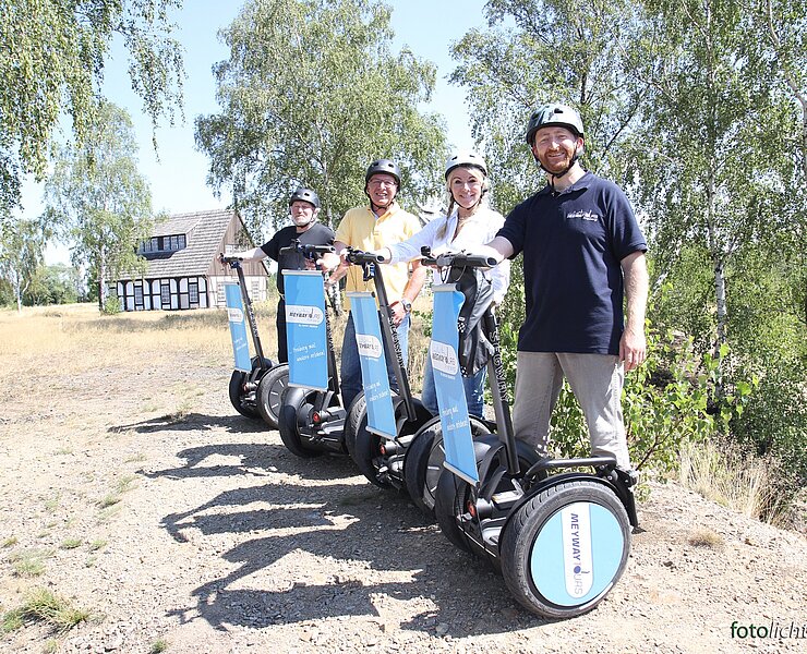 Alte Elisabeth, Bergbau, Segway (Peter Mey)