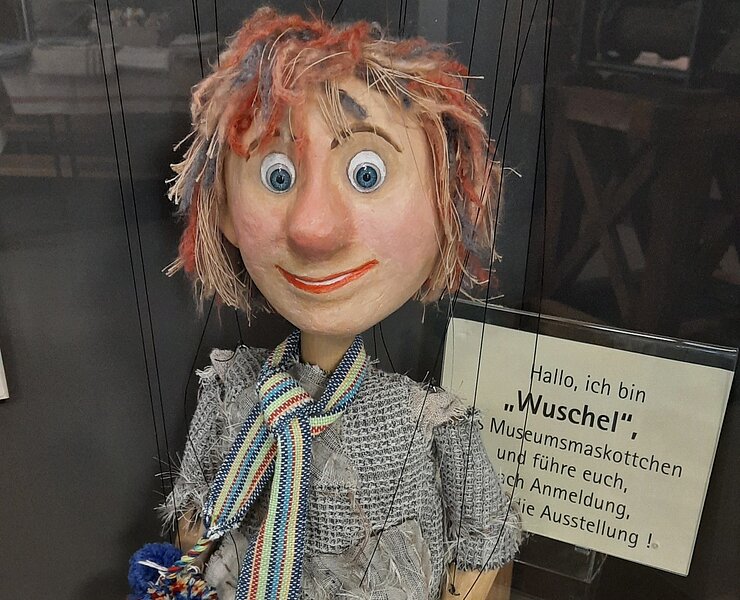 Museumsmaskottchen "Wuschel" (Stadt Oederan)