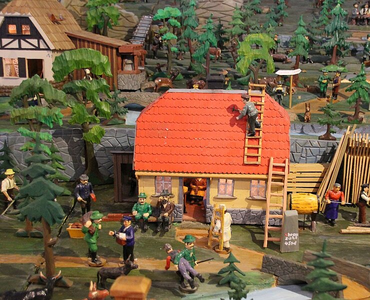 Heimatberg im Depot Pohl-Ströher in Gelenau (Vanessa Schüppel)