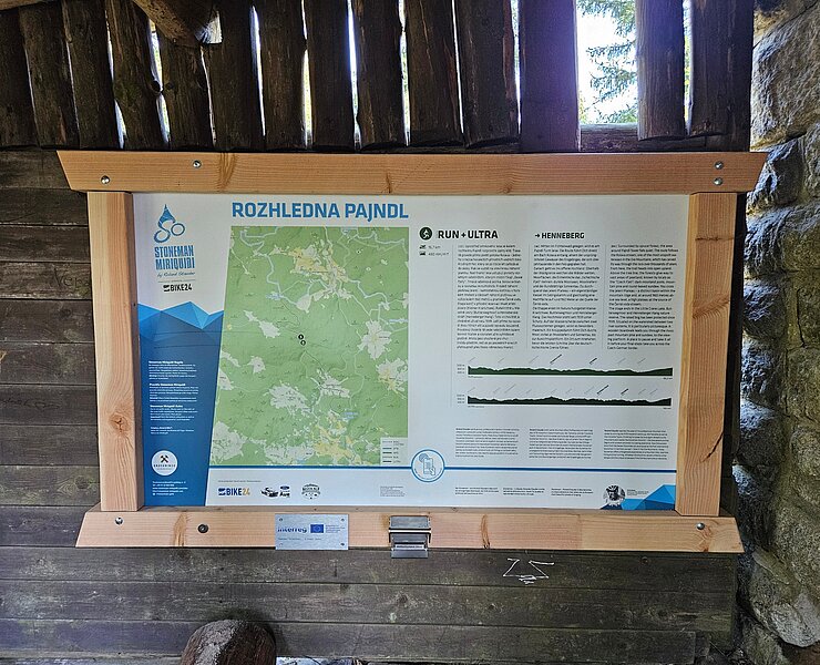 Stoneman Miriquidi Run Checkpoint Rozhledna Pajndl (Ronny Schwarz)
