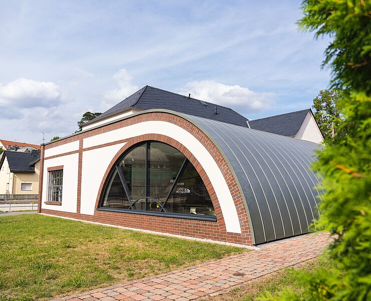 Dampfmaschinenhaus des Bulldog-Museums (P. Eichler)