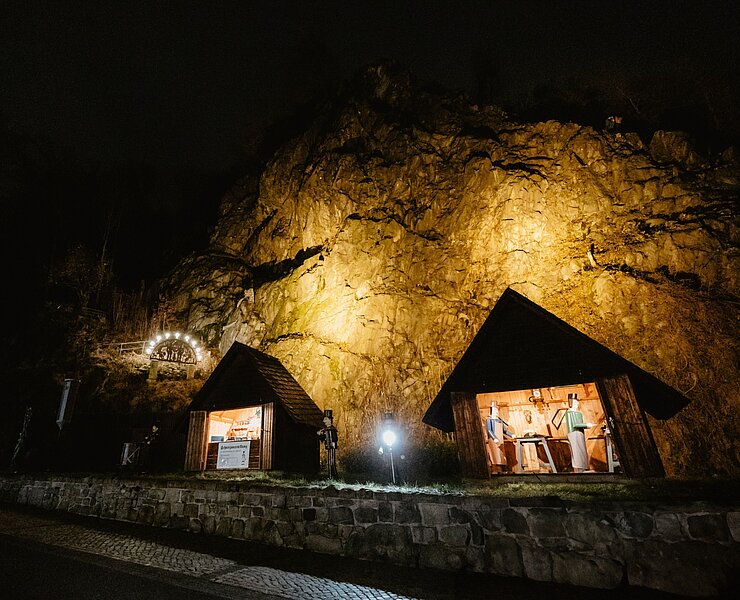 Großer Weihnachtsberg in Schwarzenberg im Erzgebirge (Tourismusverband Erzgebirge e.V. | Anna Schalling)