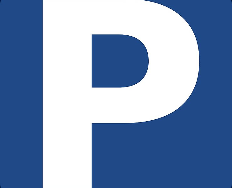Parkplatz Schild (Tourist Info)
