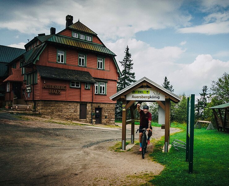 Gipfel des Auerbergs (Tourismusverband Erzgebirge e.V. /Dan Zoubek)