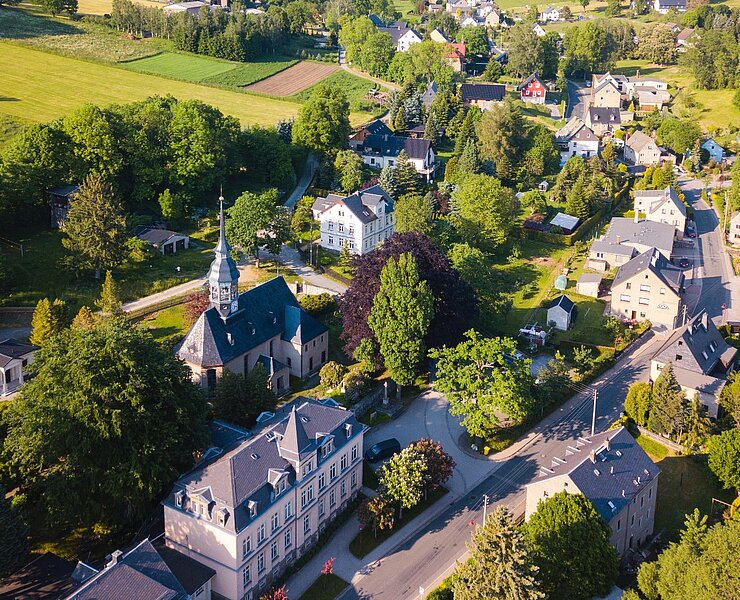 Blick auf Dittersdorf (Patrick Eichler)