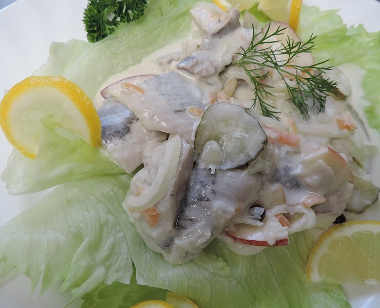 Marinierte Heringshappen Fischmanufaktur Kaden ()