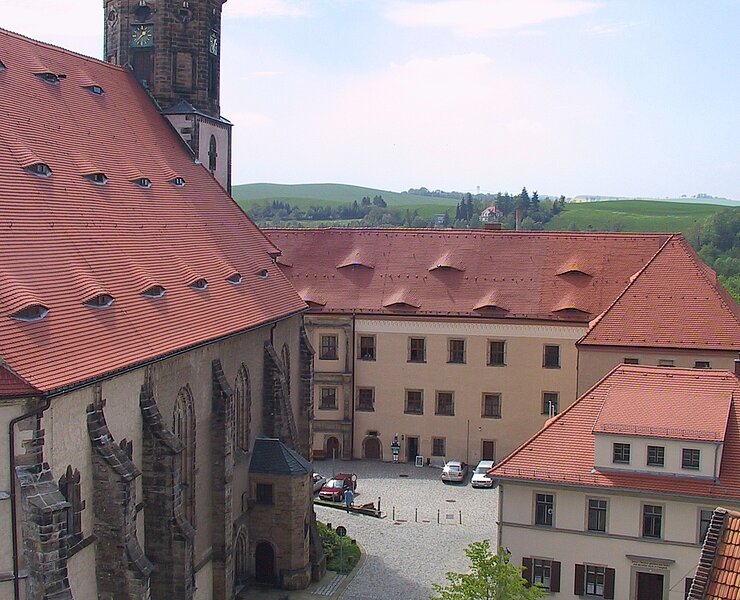 Stadtkirche mit Schloß / MiBERZ Ausstellung ()
