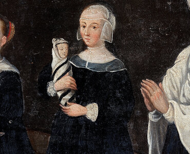 Detail des Predellgemäldes (Peter Eberts)