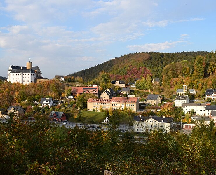 Blick auf Scharfenstein (Corinna Bergelt)