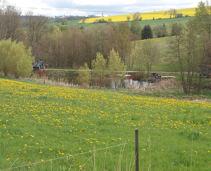 Blick in Richtung Sayda (Matthias Drechsel)