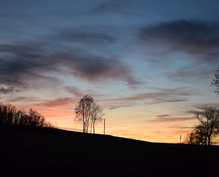 Sonnenuntergang in Eibenberg (Vanessa Schüppel)