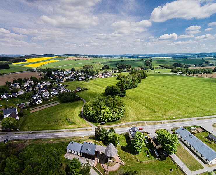 Blick auf den Bauer Morgengang bei Lauta (360grad-team)