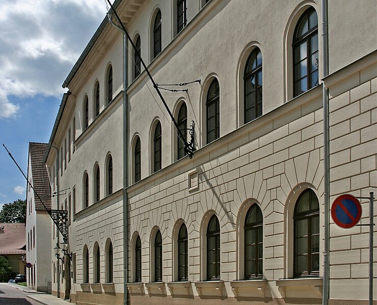 Historische Altstadt von Freiberg - Akademiegebäude (WFE GmbH Annaberg-Buchholz)