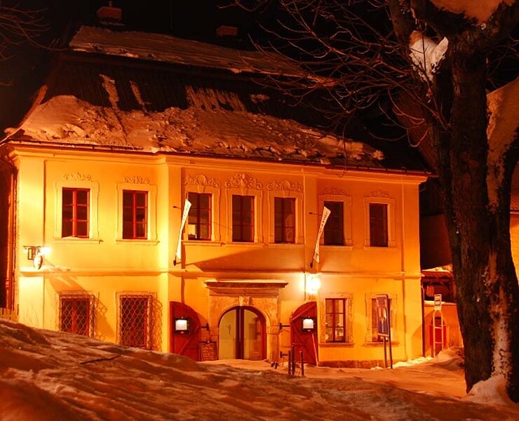 Historische Altstadt von Platten - Bürgerhaus Nr. 4 (jetzt Nr. 1) / Haus der Familie Putz aus Breitenbach (WFE GmbH Annaberg-Buchholz)