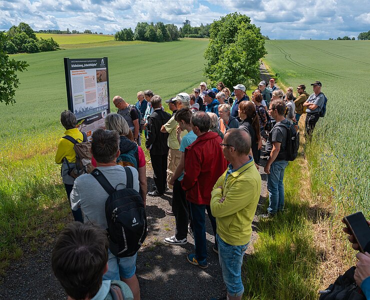 Infopunkt Hauptstollngang Stehender (Silberstadt Freiberg, Detlev Müller)