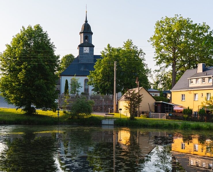 Teich in Weißbach (Patrick Eichler)