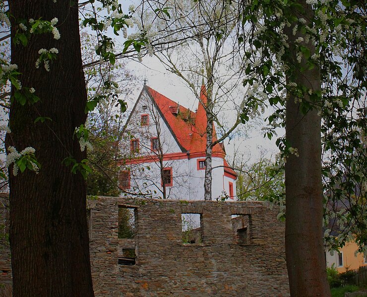 Außenansicht Schloss Schlettau (Janine Gründel)