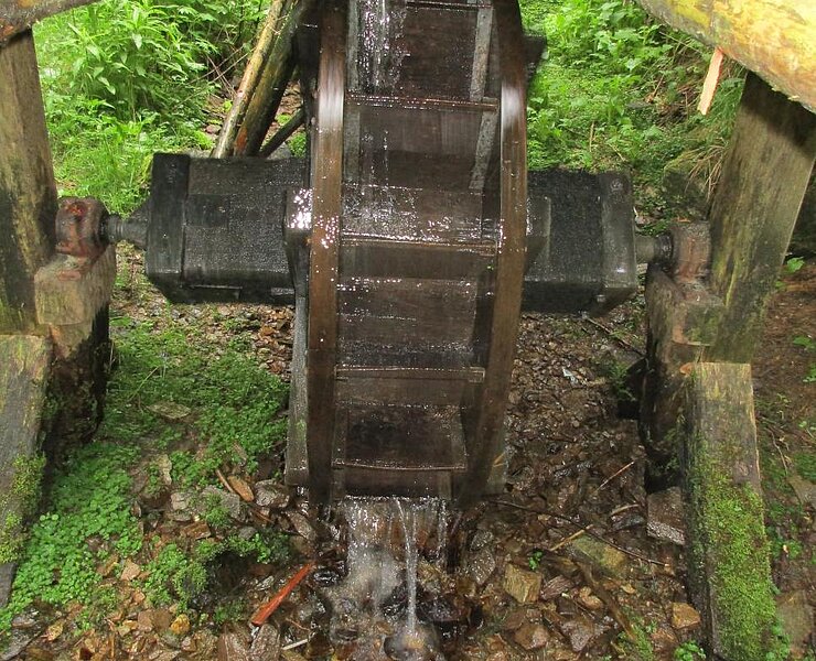 Wasserrad Steinhübel (Undine Weise Neuhausen Tourismus)