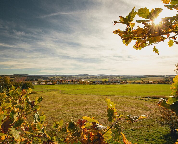 Blick vom Bismarckturm Schneeberg (Theresa Seidler)