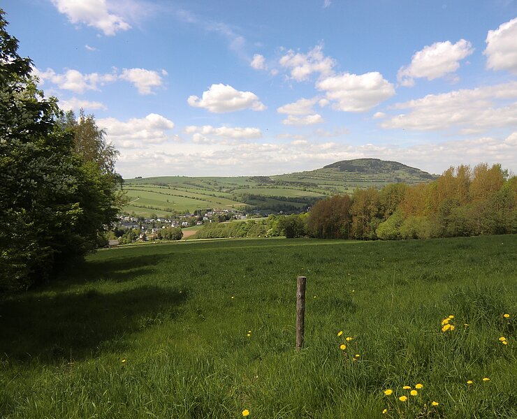 Blick zum Pöhlberg ()