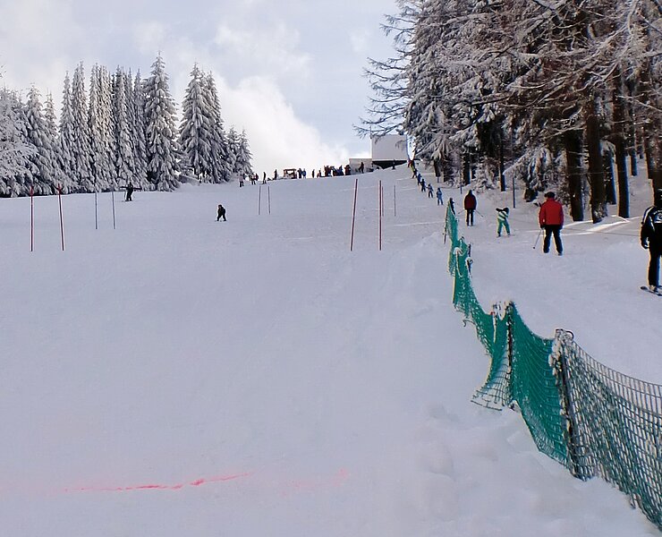 Skilift Am Grenzhang in Tellerhäuser, Breitenbrunn, Erzgebirge (Rainer Wesely)