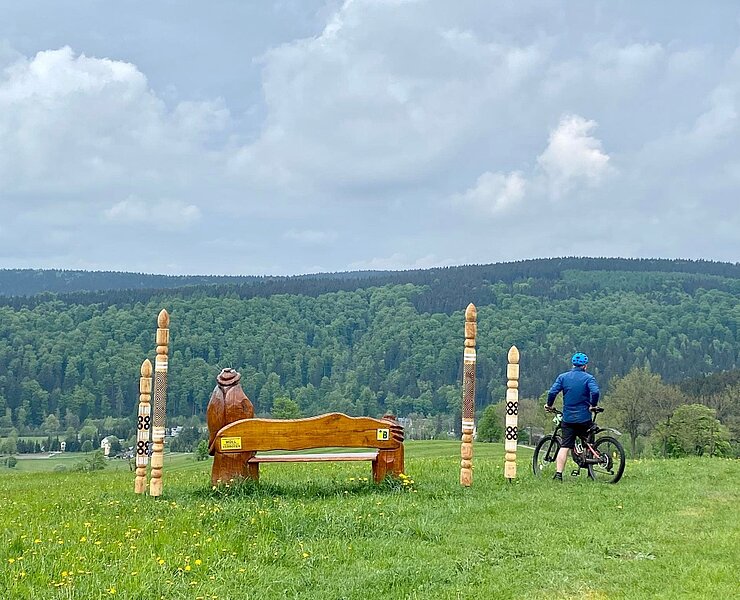 BLOCKLINE Bank und Meilensteine (Tourismusverband Erzgebirge e.V. )