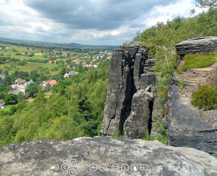 Panorama Tissaer Wände (Ottmar Vetter)