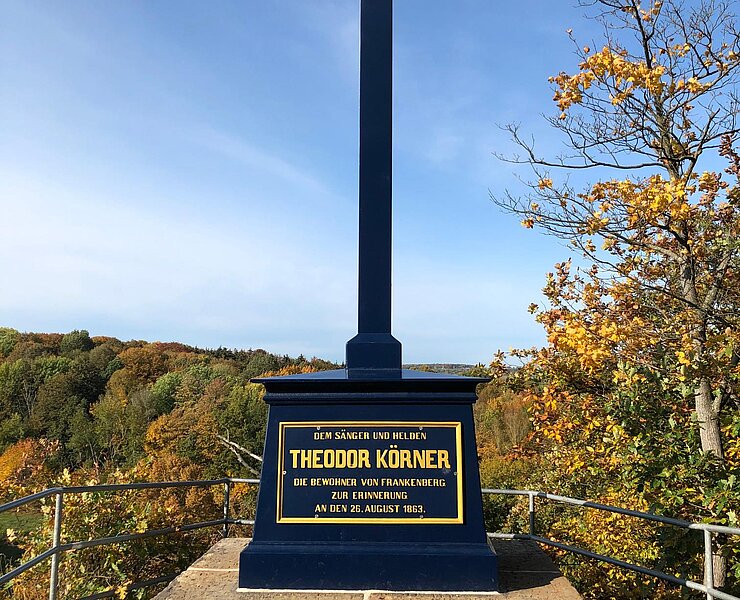Körnerdenkmal auf dem Harrasfelsen (Wilfried Wußling)