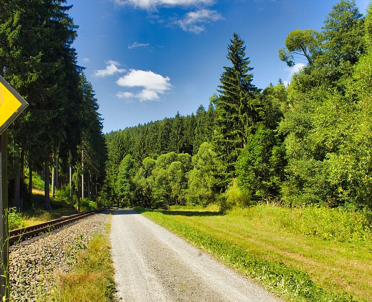 an der Preßnitztalbahn ()