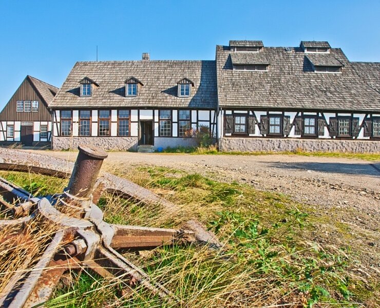 Bestandteil der UNESCO-Welterbestätte Montanregion Erzgebirge/Krusnohori: Übertage-Schachtanlage "Alte Elisabeth" (Silberstadt Freiberg / Ralf Menzel )