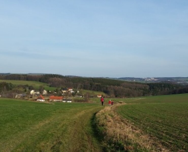 Blick nach Grünberg (Sabine May)