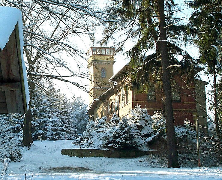 Winterwandern zum Gleesberg ()