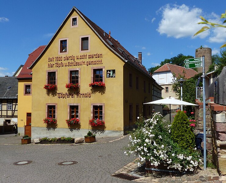 Wohnen in der ältesten Töpferei Deutschlands in Kohren-Sahlis (Peter Ruf)
