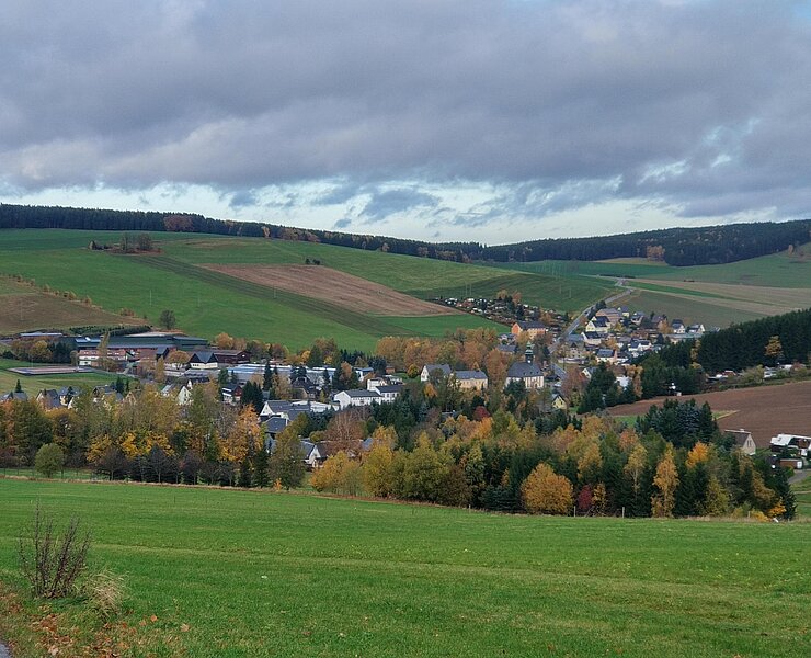 Blick auf Neudorf ()