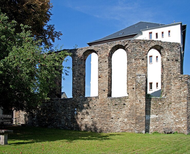 Überreste des Franziskanerklosters (WFE GmbH Annaberg-Buchholz)