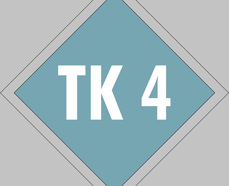 Schild Terrainkurweg 4 - TK4 ()