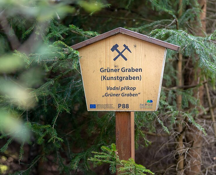 Zeugnis des Bergbaus: Grüner Graben (Kunstgaben (Tourismusverband Erzgebirge e.V. /Uwe Meinhold )