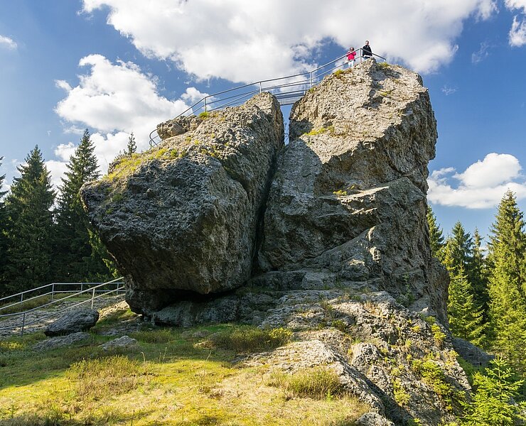 Topasfelsen Schneckenstein ()