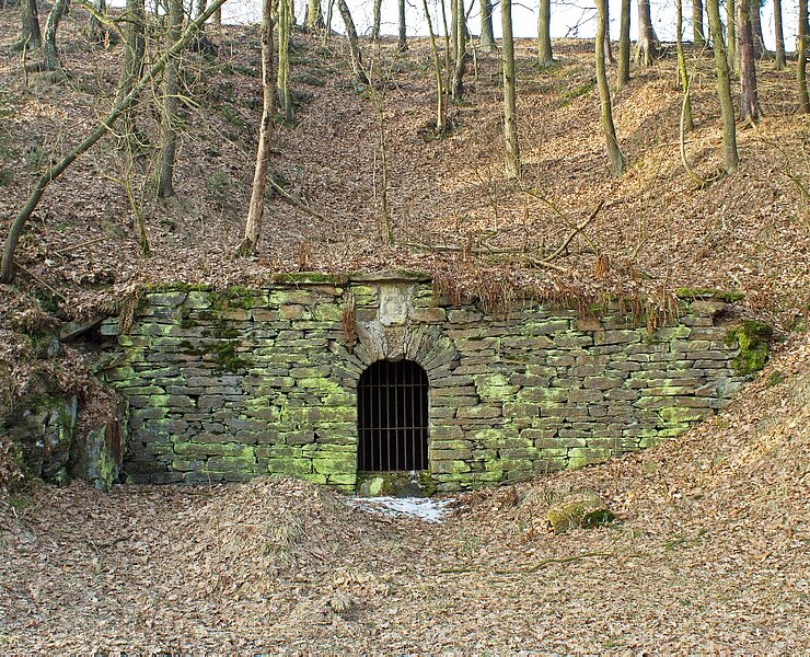 Kunstgraben Roter Graben - Mundloch des Alter/Tiefer Fürstenstolln (WFE GmbH Annaberg-Buchholz)