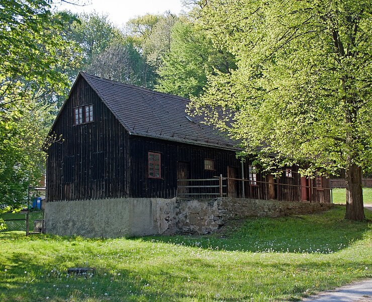 Rothschönberger Stolln - Lichtloch IV / Bergschmiede (WFE GmbH Annaberg-Buchholz)