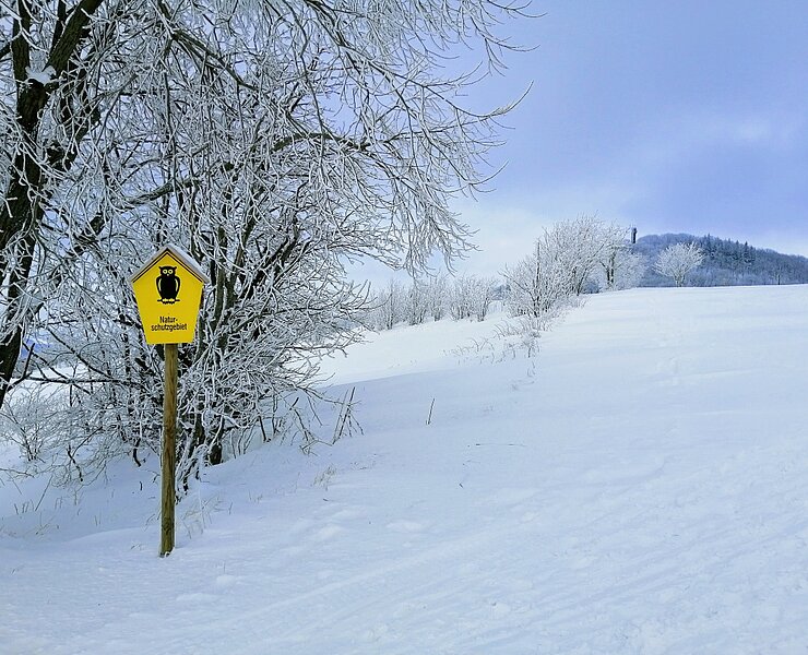 Naturschutzgebiet in der Nähe von Geisingberg ()