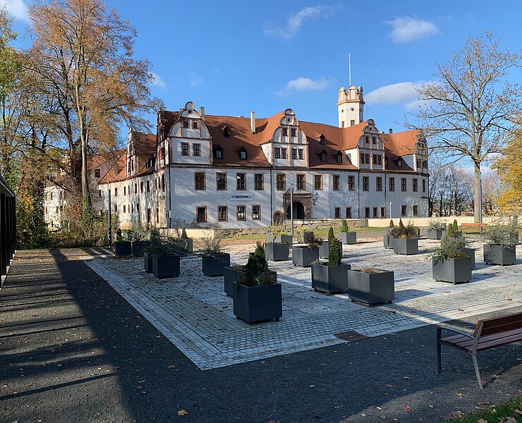 Schlösserkomplex Glauchau - Schlossvorplatz ()