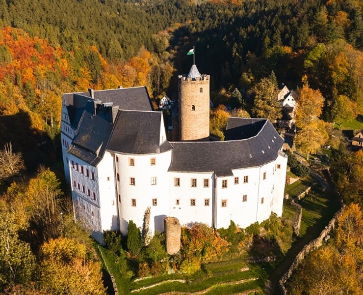 Burg Scharfenstein im Herbst (Patrick Eichler)