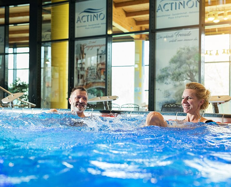 Wassergymnastik im Gesundheitsbad ACTINON Bad Schlema (Studio2Media)