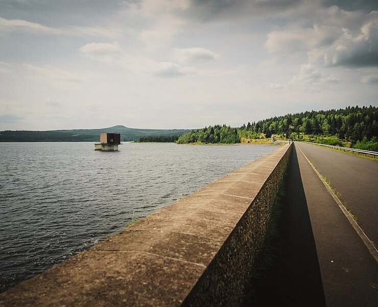 Pressnitz-Talsperre - CZ (Tourismusverband Erzgebirge e.V. /Dan Zoubek)