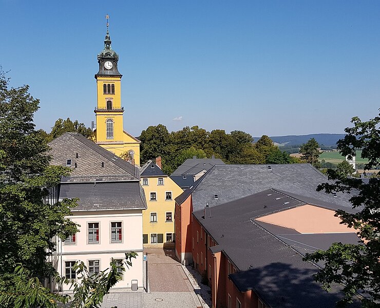 Blick auf die Altstadt Augustusburg (Doreen Fiebig)